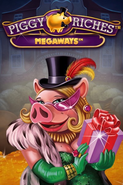 Piggy Riches Megaways malacos borítója Kingmakeren