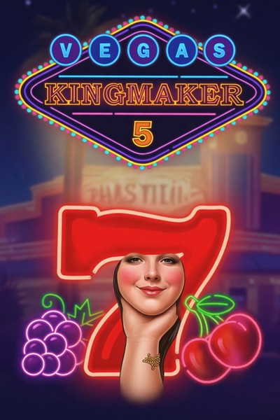 Vegas Kingmaker 5 borítója a Betwest Casino termében